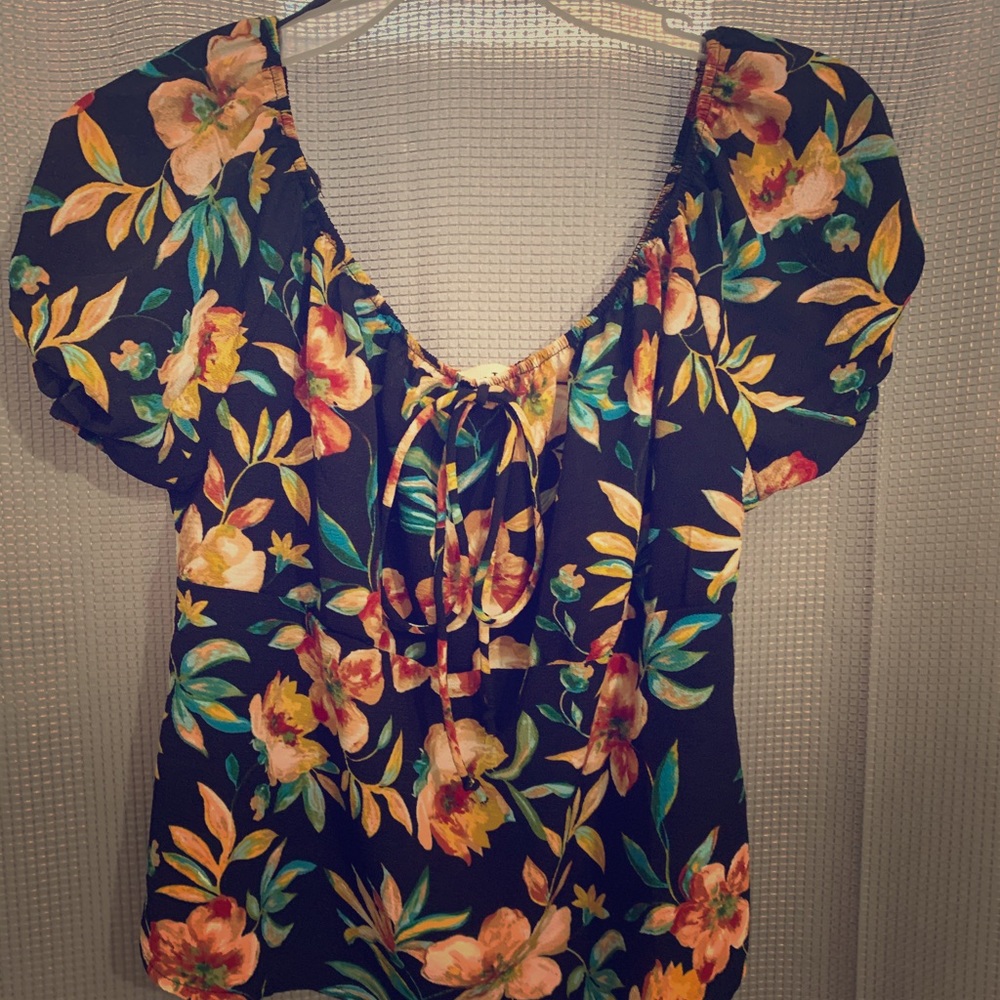 Off the shoulder shirt
